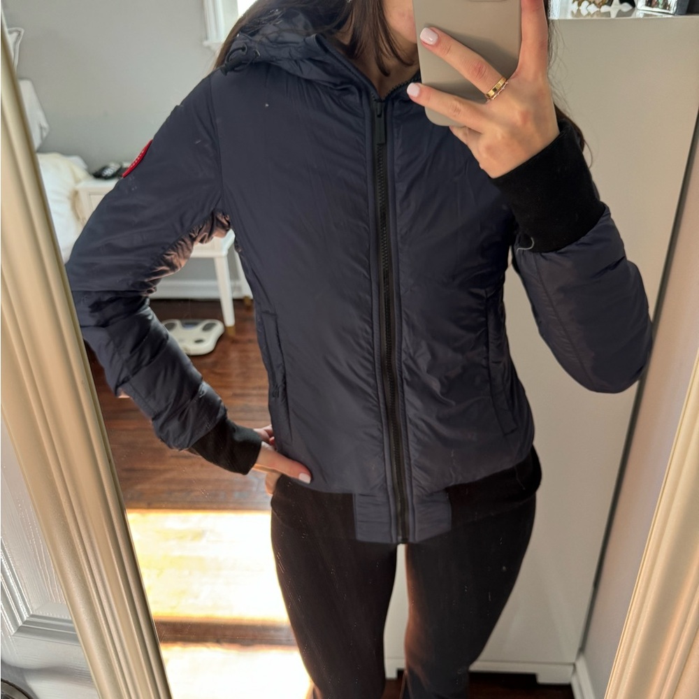 Navy Canada Goose bomber!!